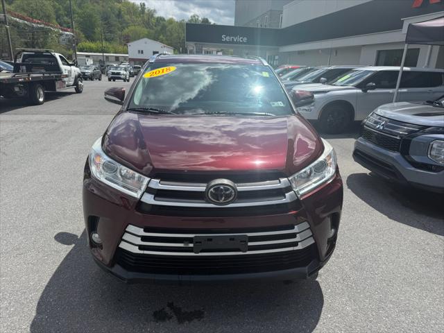 2018 Toyota Highlander XLE for sale in PRINCETON, WV
