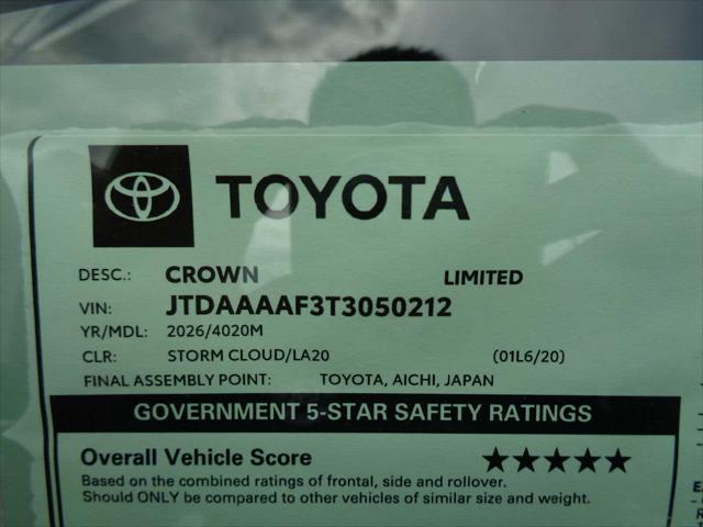 2026 Toyota Crown Limited