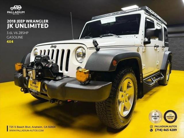 2018 Jeep Wrangler JK Unlimited Sport S 4x4 for sale in Anaheim, CA
