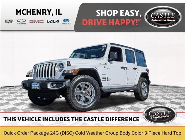 2022 Jeep Wrangler Unlimited Sahara 4x4 for sale in McHenry, IL