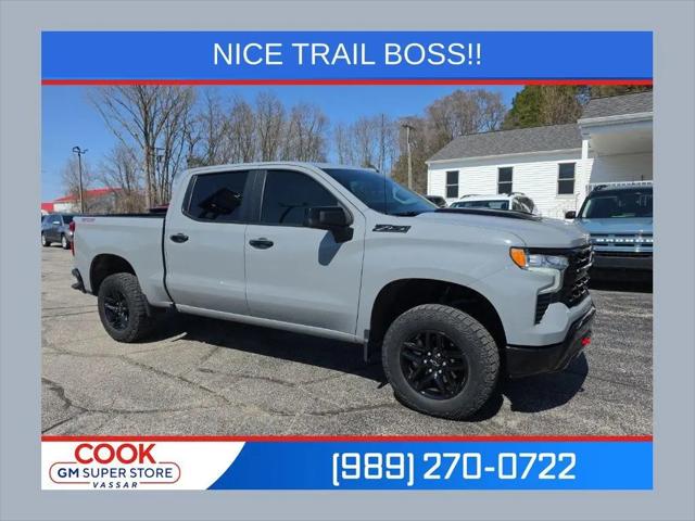 2024 Chevrolet Silverado 1500 4WD Crew Cab Short Bed LT Trail Boss for sale in Vassar, MI