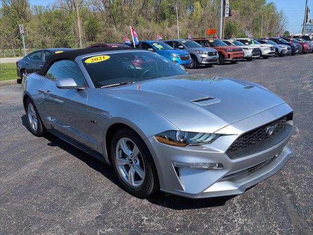 2021 Ford Mustang EcoBoost Convertible for sale in Evansville, IN