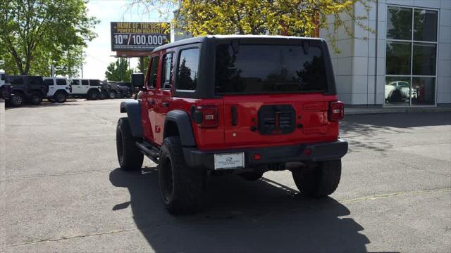 2018 Jeep Wrangler Unlimited Sport S 4x4