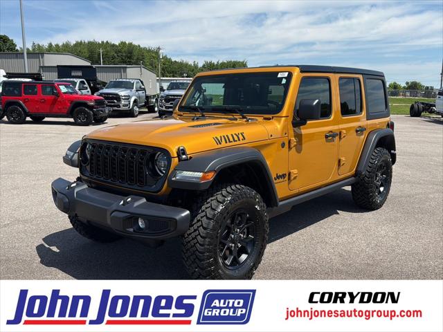 2026 Jeep Wrangler WRANGLER 4-DOOR WILLYS 2026 Jeep Wrangler WRANGLER 4-DOOR WILLYS