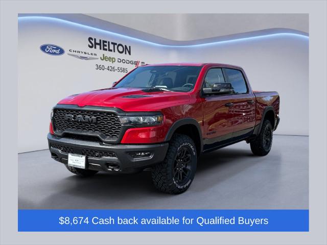 2026 Ram 1500 Rebel Crew Cab 4x4 57 Box for sale in Shelton, WA
