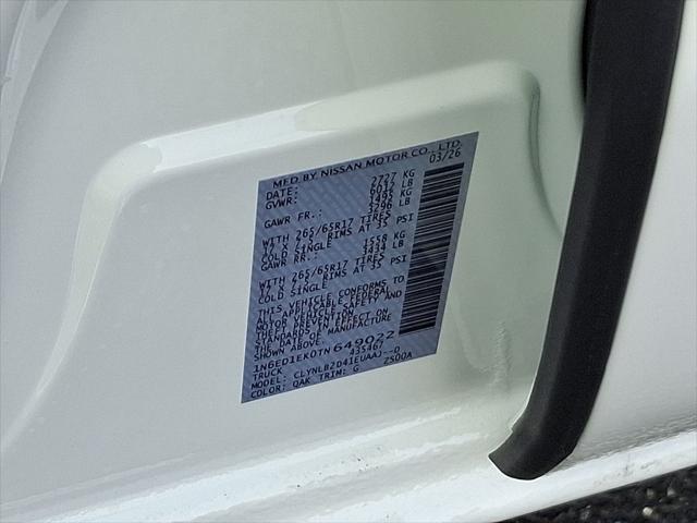 2026 Nissan Frontier Crew Cab SV 4x4