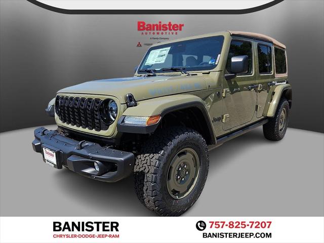 2026 Jeep Wrangler WRANGLER 4-DOOR WILLYS 41 2026 Jeep Wrangler WRANGLER 4-DOOR WILLYS 41