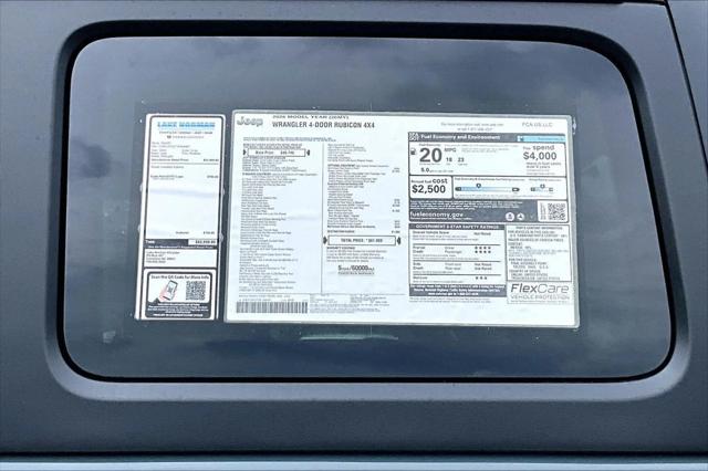 New 2026 Anvil Clear-Coat Exterior Paint Jeep Rubicon image 32