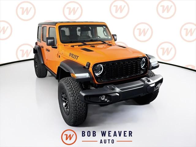 2026 Jeep Wrangler WRANGLER 4-DOOR WILLYS 2026 Jeep Wrangler WRANGLER 4-DOOR WILLYS