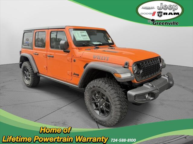 2026 Jeep Wrangler WRANGLER 4-DOOR WILLYS 2026 Jeep Wrangler WRANGLER 4-DOOR WILLYS