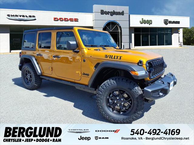 2026 Jeep Wrangler WRANGLER 4-DOOR WILLYS 2026 Jeep Wrangler WRANGLER 4-DOOR WILLYS
