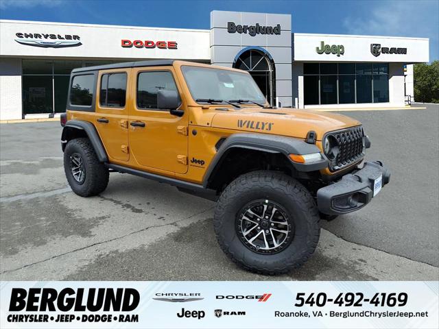 2026 Jeep Wrangler WRANGLER 4-DOOR WILLYS 2026 Jeep Wrangler WRANGLER 4-DOOR WILLYS