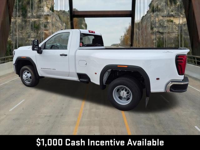 2026 GMC Sierra 3500HD Regular Cab, Long Bed, Pro Dual Rear Wheel, 4WD