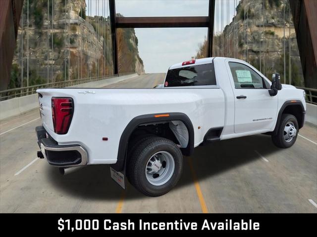 2026 GMC Sierra 3500HD Regular Cab, Long Bed, Pro Dual Rear Wheel, 4WD