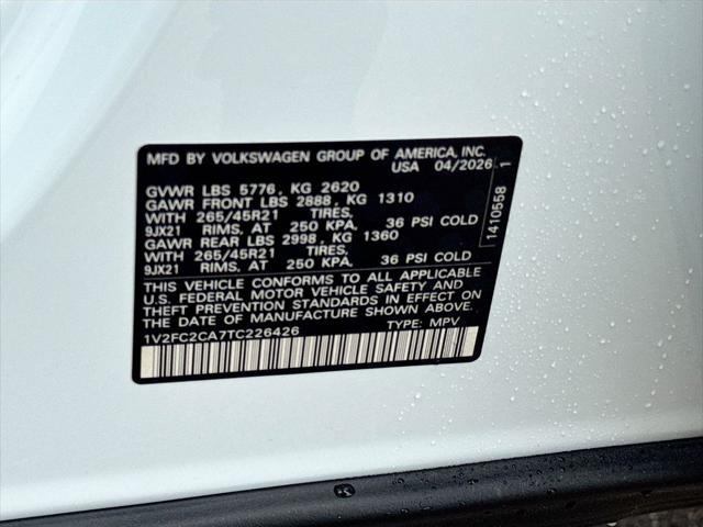 2026 Volkswagen Atlas Cross Sport SEL Premium R-Line