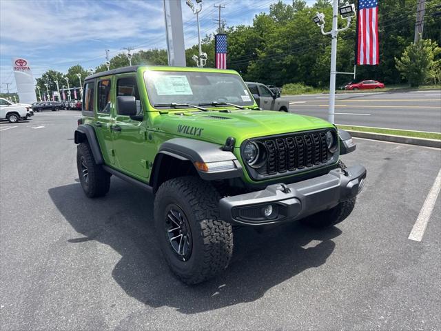 2026 Jeep Wrangler WRANGLER 4-DOOR WILLYS 2026 Jeep Wrangler WRANGLER 4-DOOR WILLYS