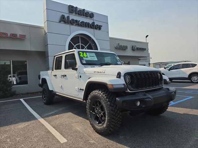 2026 Jeep Gladiator GLADIATOR WILLYS 4X4 2026 Jeep Gladiator GLADIATOR WILLYS 4X4