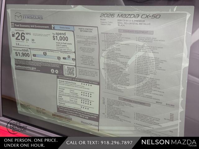 2026 Mazda CX-50 2.5 S Premium