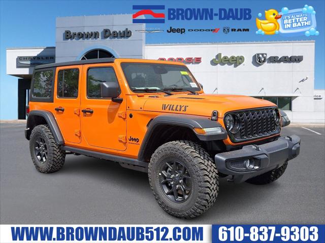 2026 Jeep Wrangler WRANGLER 4-DOOR WILLYS 2026 Jeep Wrangler WRANGLER 4-DOOR WILLYS