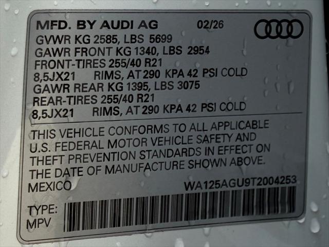 2026 Audi SQ5 Premium Plus TFSI quattro S tronic