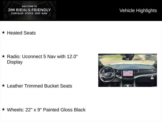 2026 Jeep Grand Wagoneer Limited Reserve 4x4