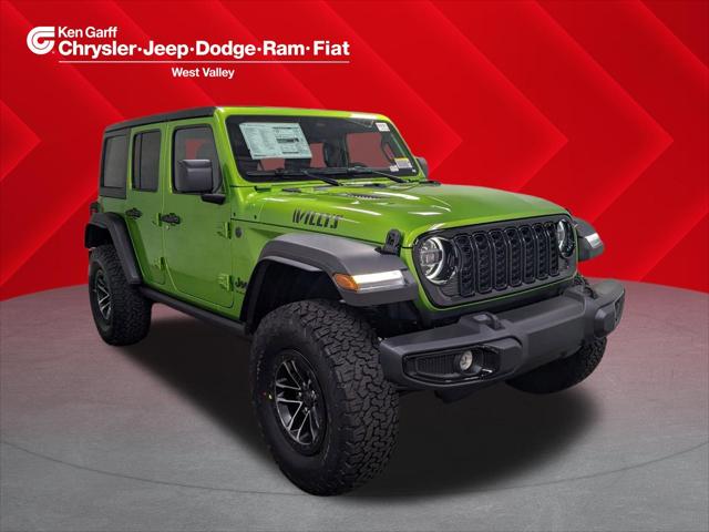 2026 Jeep Wrangler 4-Door Willys 4x4 for sale in West Valley City, UT