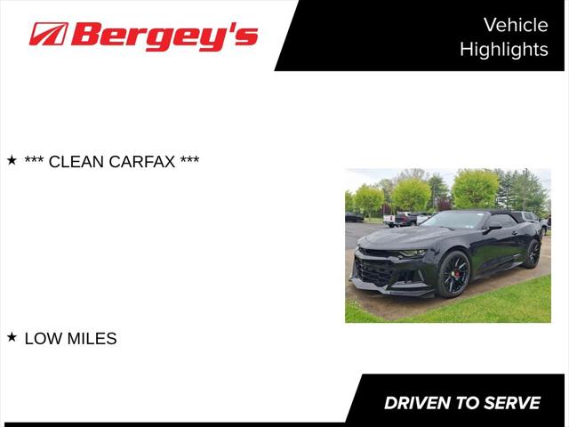 2022 Chevrolet Camaro RWD Convertible 2SS