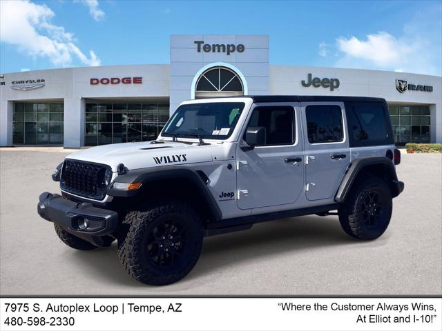 2026 Jeep Wrangler 4-Door Willys 4x4 for sale in Tempe, AZ