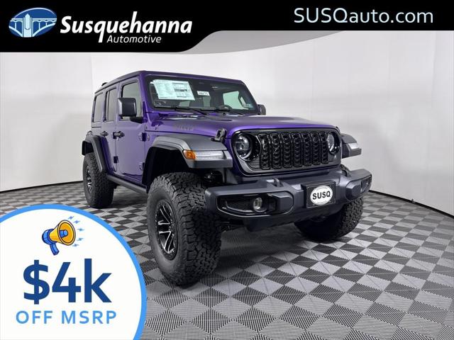 2026 Jeep Wrangler WRANGLER 4-DOOR WILLYS 2026 Jeep Wrangler WRANGLER 4-DOOR WILLYS