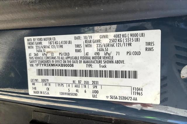 2019 Ford Transit T-250