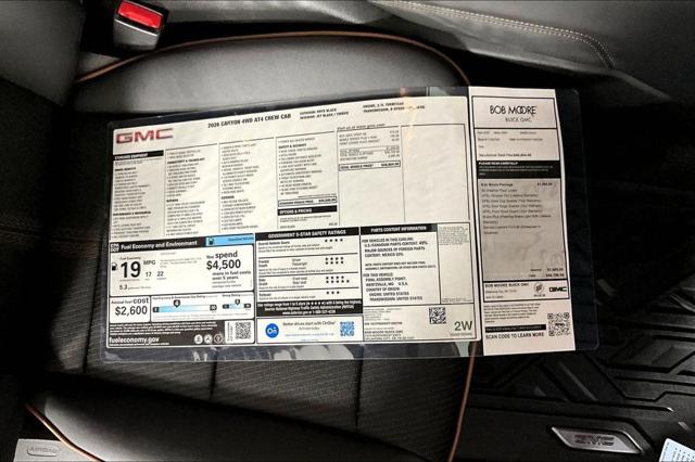 2026 GMC Canyon AT4, 4WD