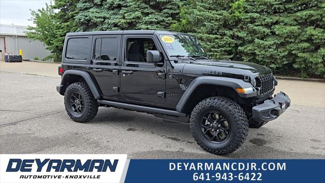 2026 Jeep Wrangler WRANGLER 4-DOOR WILLYS 2026 Jeep Wrangler WRANGLER 4-DOOR WILLYS