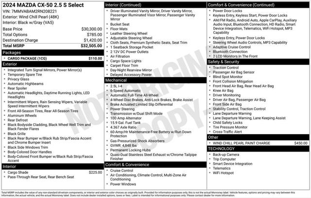 2024 Mazda CX-50 2.5 S Select