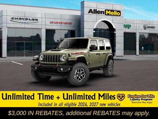 2026 Jeep Wrangler WRANGLER 4-DOOR RUBICON