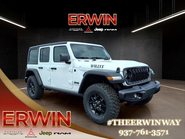 2026 Jeep Wrangler WRANGLER 4-DOOR WILLYS 2026 Jeep Wrangler WRANGLER 4-DOOR WILLYS