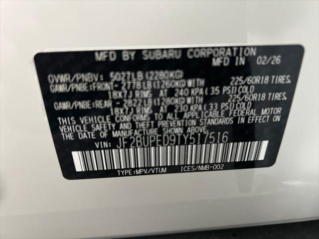 2026 Subaru Outback Touring