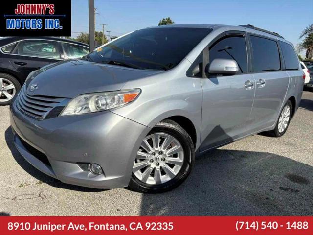 2014 Toyota Sienna XLE V6 8 Passenger for sale in Fontana, CA