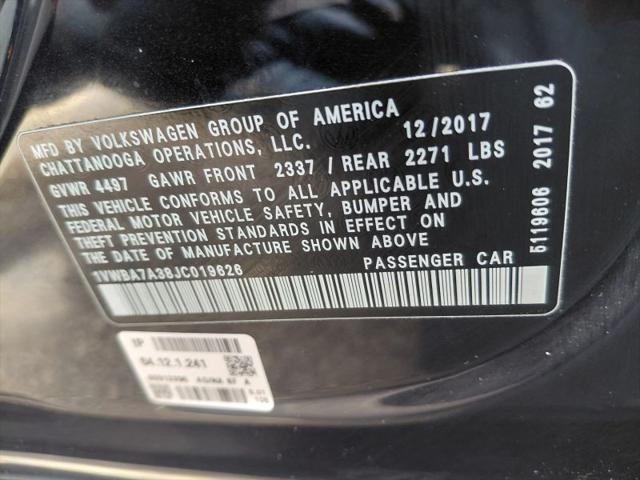 2018 Volkswagen Passat 2.0T SE