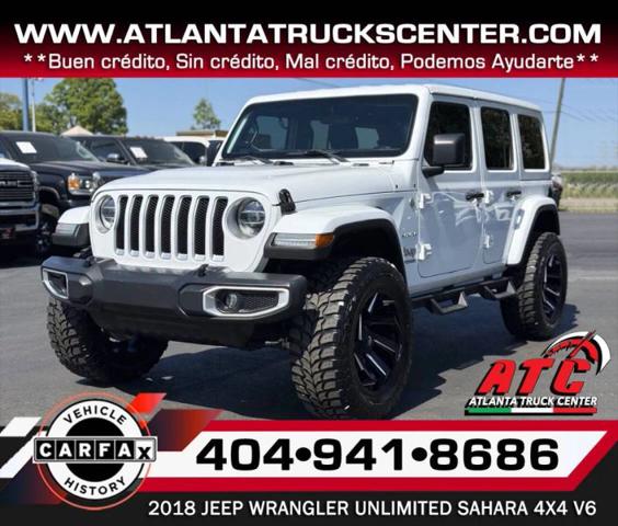 2018 Jeep Wrangler Unlimited Sahara 4x4 for sale in Doraville, GA