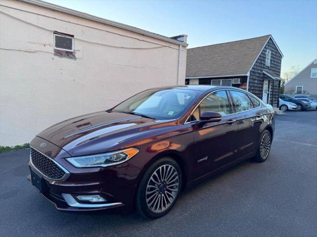 2017 Ford Fusion Hybrid Platinum for sale in East Meadow, NY