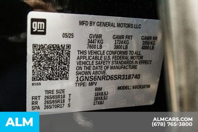 2025 Chevrolet Tahoe 4WD LT