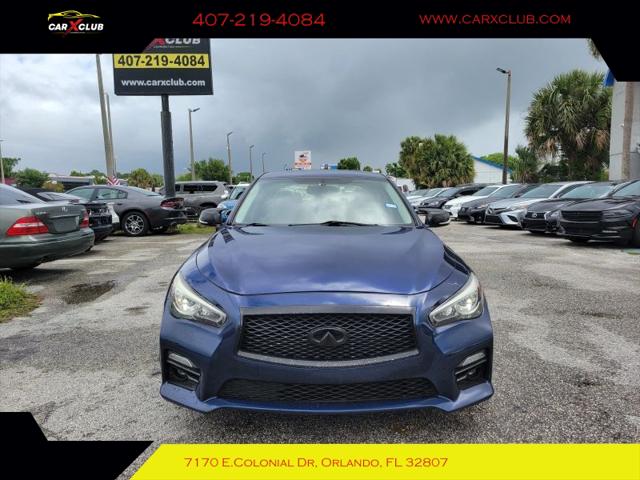 2016 INFINITI Q50 3.0t Red Sport 400