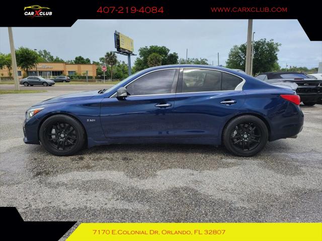 2016 INFINITI Q50 3.0t Red Sport 400