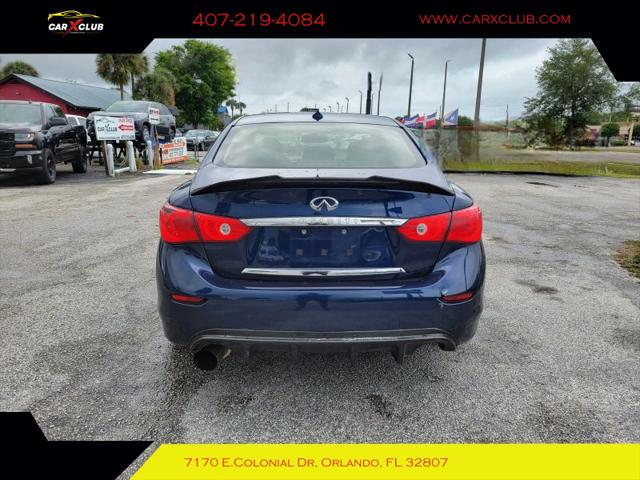 2016 INFINITI Q50 3.0t Red Sport 400