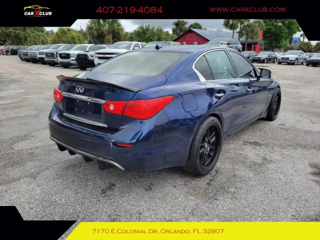 2016 INFINITI Q50 3.0t Red Sport 400