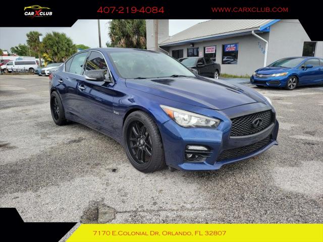 2016 INFINITI Q50 3.0t Red Sport 400