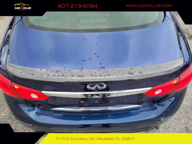 2016 INFINITI Q50 3.0t Red Sport 400