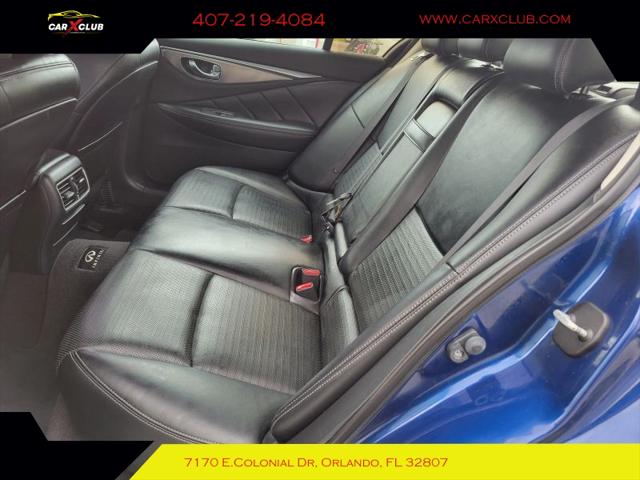 2016 INFINITI Q50 3.0t Red Sport 400