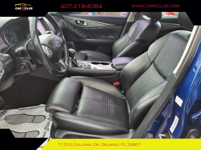 2016 INFINITI Q50 3.0t Red Sport 400