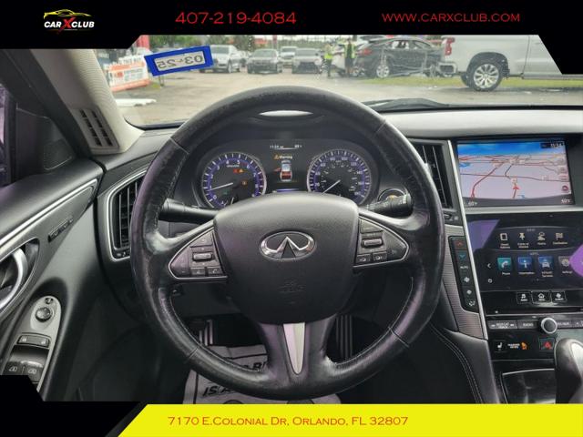 2016 INFINITI Q50 3.0t Red Sport 400